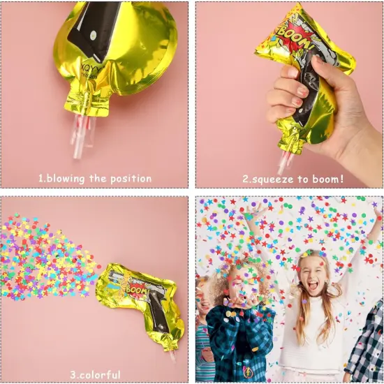 30 Pcs Fireworks Guns Handheld Confetti Poppers {5}