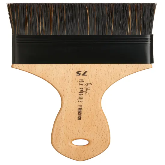 Princeton Catalyst Polytip Brush-Short Handle Mottler 3" {1}