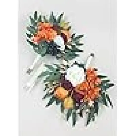 Wedding Bouquets for Bridesmaids Burnt Orange Bridesmaid {5}