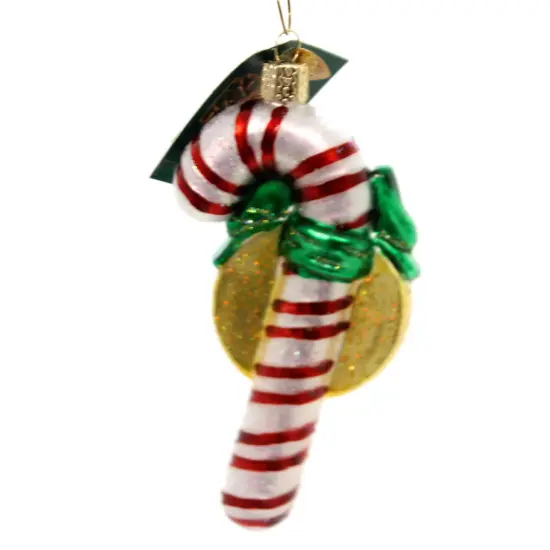 Old World Christmas 5.0 Inch 2018 Candy Cane Tree Ornament , Ornament Multicolored {2}