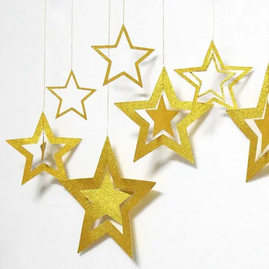 Twinkle Little Star Party Decorations Glittery Party {5}