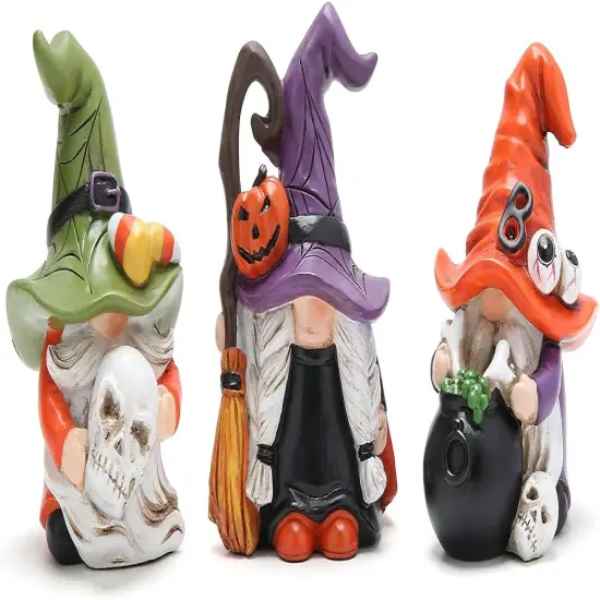 Halloween Gnomes Table Decorations - Multicolor {1}