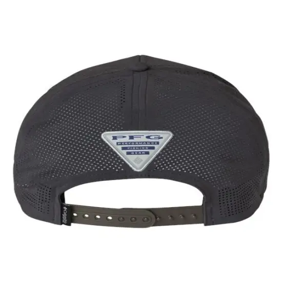 1 Count Tidal Pursuit 3D Stretch Snapback Cap with UPF 50 Protection and Water Resistant Finish Shark/Fish {4}