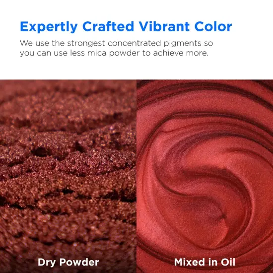 Rolio - 1 Jar Mica Powder (Rosewood) - 50g / 1.8 oz {2}