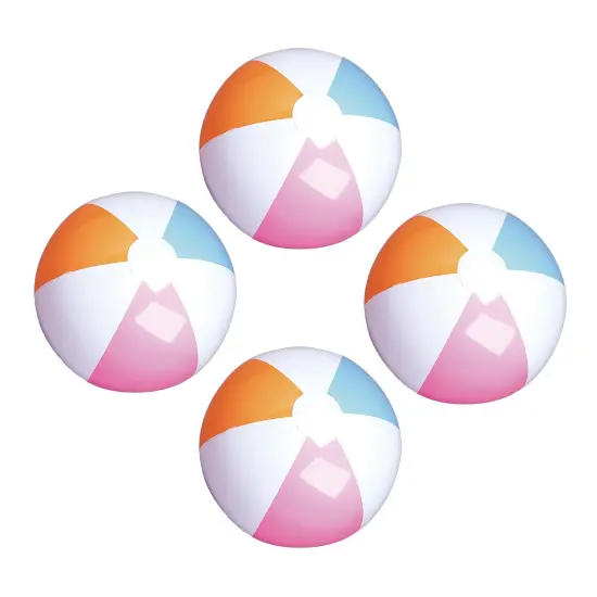 Pool Beach Balls Inflatable Toys | 12 Inch Beach Toys for Kids {5}