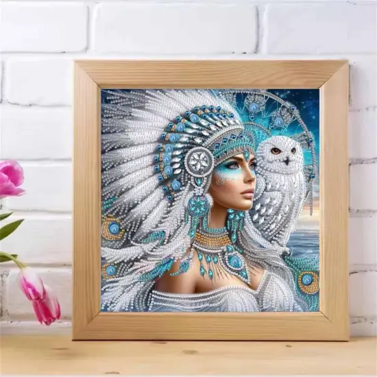Special Shape Diamond Art Kits for Adults,5D Diamond Painting Kits for Animal Eagle,DIY Crystal Rhinestones Gem Art for Adults Home Wall Decoration 12&times;12 Inch {2}