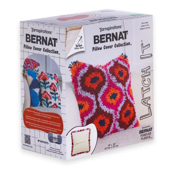 Bernat Latch It Pillow-Lava Lamp {3}
