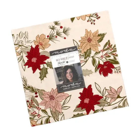 Old World Yuletide 10" Square Pack (Layer Cake) by Fancy That Design House for Moda (45620LC) {1}