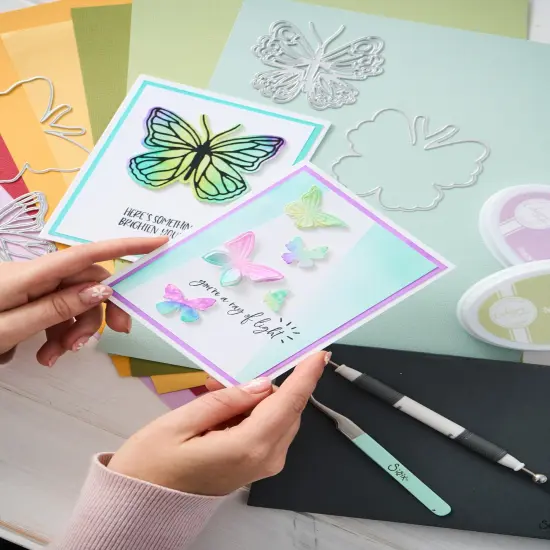 Sizzix Thinlits Die Set By Catherine Pooler 9/Pkg-Spring Wings {7}