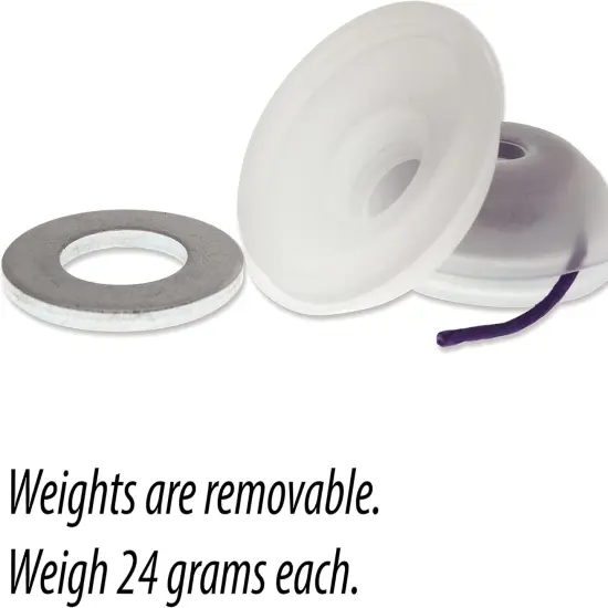 The Beadsmith Bob-EEZ Cord Management &ndash; No-Tangle Thread Bobbins with 24 Gram Weights &ndash; 1-7/8&rdquo;, Bag of 8 Pieces &ndash; Storage Organization &ndash; Jewelry Tools for Kumihimo Braiding and Macrame Designs {2}