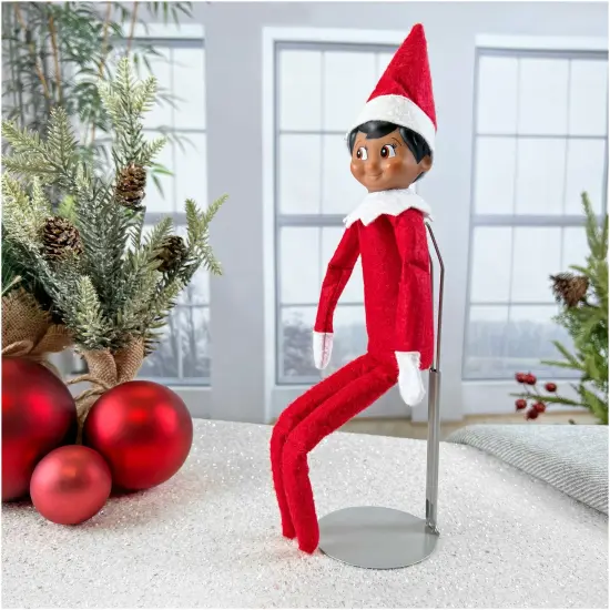 Plymor DSP-5125S Silver Adjustable Doll Stand, fits 10, 11, and 12 inch Slim Waist Dolls, Waist is 1.125" - 1.5" wide, 3.25" - 4" around {6}