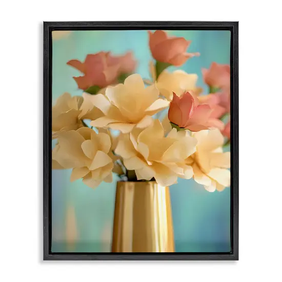 Stupell Industries Modern Day Floral Bouquet Floating Frame Design by Franklyn Gregory {1}