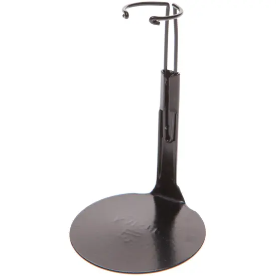 Kaiser 1075 Black Adjustable Doll Stand, fits 3.5 to 5 inch Dolls or Action Figures, waist width adjusts from 0.625 to 0.75 inches {1}