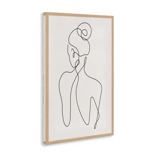 Stupell Industries Minimal Woman Line Drawing Canvas Design By LSR Creative Studio {3}