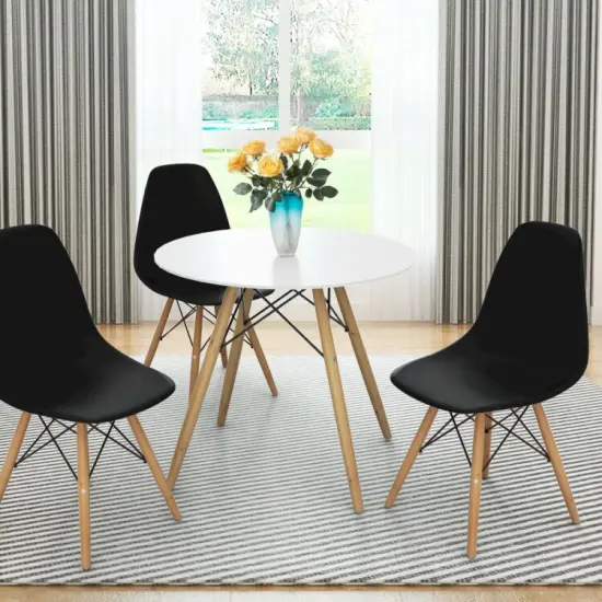 2Pcs Dining Chair Mid Century Modern DSW Chair Furniture {2}