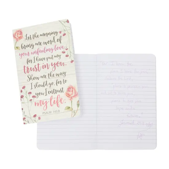 Faith Prayer Journal Notebooks for Women with Quotes (5x8 In, 6 Pack) Multicolor {3}