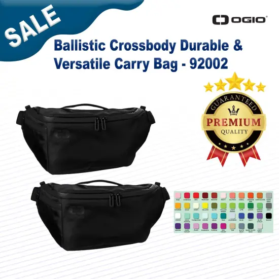 OGIO&reg; Ballistic Crossbody Durable & Versatile Carry Bag {2}
