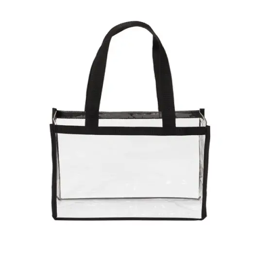 Port Authority&reg; Durable Clear Stadium Tote Bag {7}
