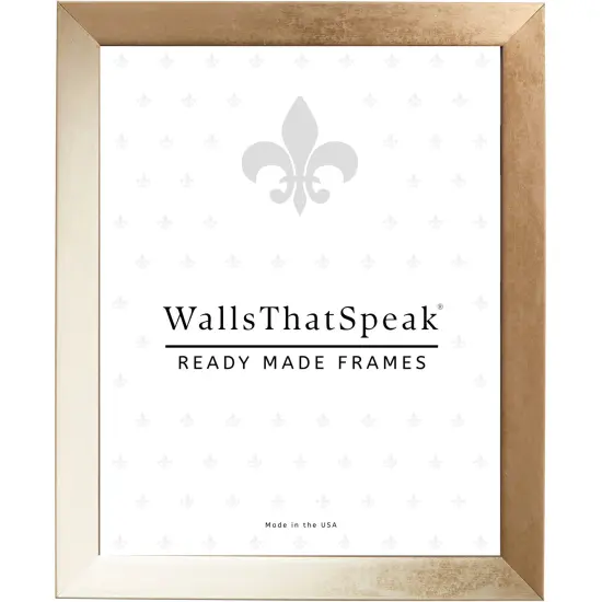 8x12Alloy 0.75Wood Moulding, Wall Display Frame for Art, Posters, or Photos by wallsthatspeak Gunmetal {4}
