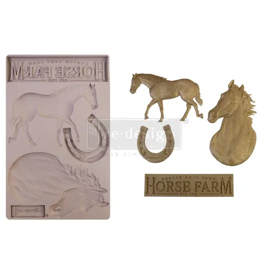 Redesign Decor Moulds&reg; - Majesty Beauty - 1 pc, 5"x8", 8mm thickness Copyright #VA0002325612 {1}