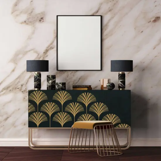 Decor Transfers&reg; 24x35 - Interlinked Fans - total sheet size 24"x35", cut into 3 sheets {2}