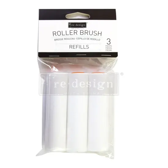 Roller Brush Refills - 3 pcs, 4"x1" {1}