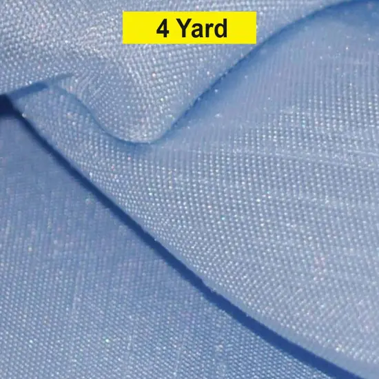 Shantung Satin Fabric Satin Dupioni Silk for Apparel and Garments 60" wide Baby Blue {1}