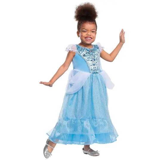 Disney Cinderella Adaptive Kids Costume Easy Access Dress {1}