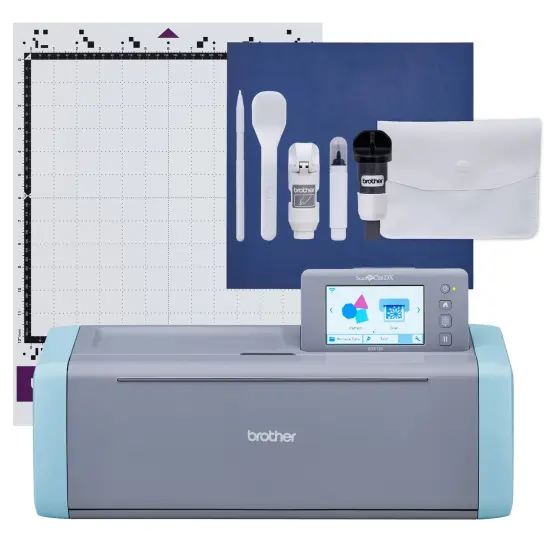 Brother ScanNCut SDX125e Wireless Cutting Machine Base Bundle {3}