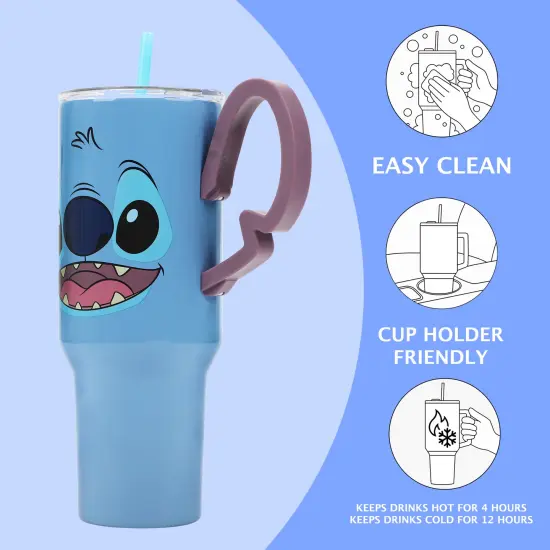 Stitch 40oz Sculpted Ears Tumbler {2}