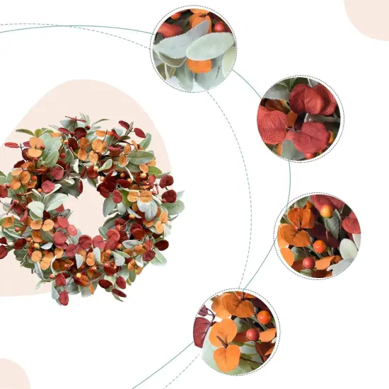 Artificial Fall Wreath {2}