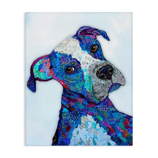 Stupell Industries Loverboy Dog Portrait Canvas, design by Lisa Morales {1}
