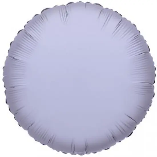 Lavender Round Mylar Balloons 18" {1}