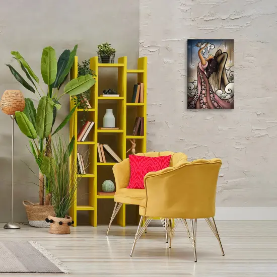 Stupell Industries Angel with New Puppy Canvas Design by Mandie Manzano {2}