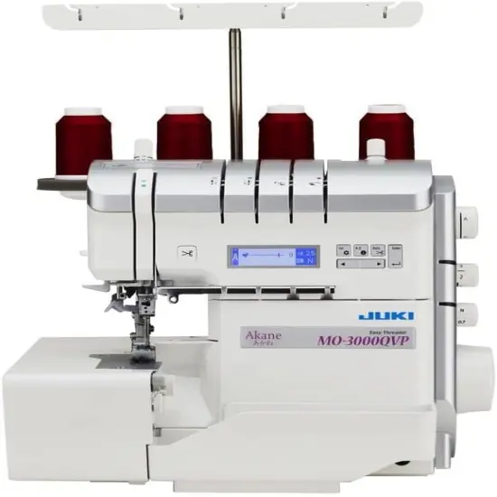 Juki MO-3000QVP Akane Air Threader Serger Machine {1}