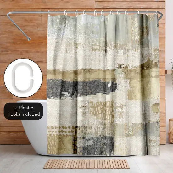 Americanflat 71" x 74" Shower Curtain, Bare II by PI Creative Art {5}