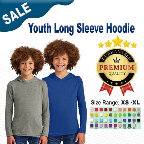 Youth Long Sleeve Hoodie | RADYAN&reg; {2}