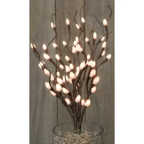 Lighted Willow Branch 19 3/4 Inches with 60 Lights and 16 Foot Cord {1}