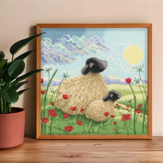 Mum And Me XLP15 Counted Cross Stitch Kit {1}