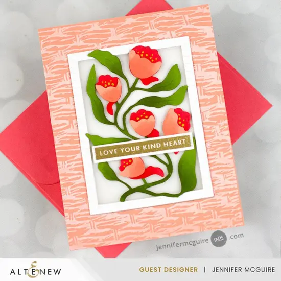 Whimsical Flower Vine Die Set {5}