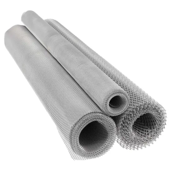 Creative Mark Fine 2mm Aluminum Wire Mesh Roll 19.68" x 9.84 ft, Woven Metal Mesh Screen for Sculptures, Sturdy & Pliable Structure, Ideal for Clay Plaster, Unique 3D Shape Transformations {7}