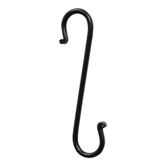 Black, S Hook, 7" {1}