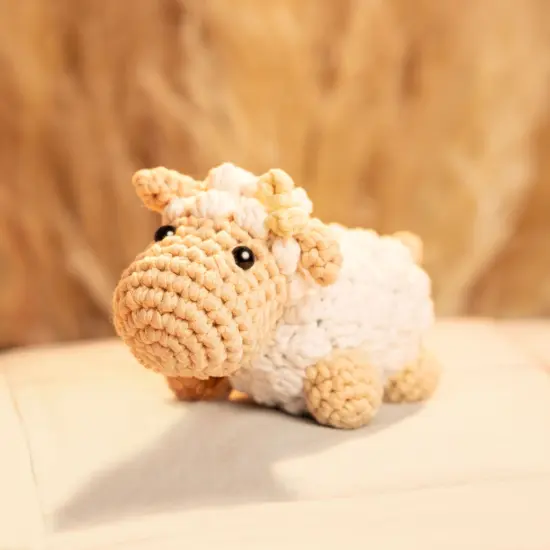 Hearth & Harbor Amigurumi Crochet Kit for Beginners Sherry the Sheep {6}