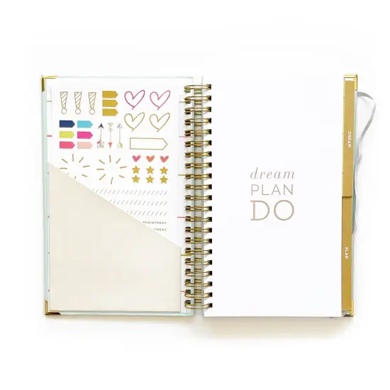 2025 dream.plan.do. planner &ndash; rose golden hour | 12 month weekly planner by lake + loft {2}