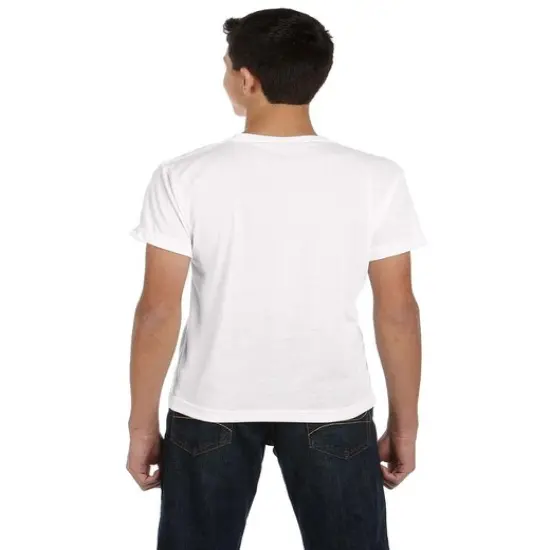 Sublivie&reg; Youth Sublimation T-Shirt White {5}