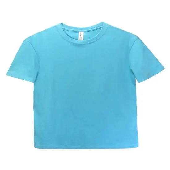 Threadfast Apparel&reg; Youth Ultimate CVC T-Shirt PACIFIC BLUE {1}