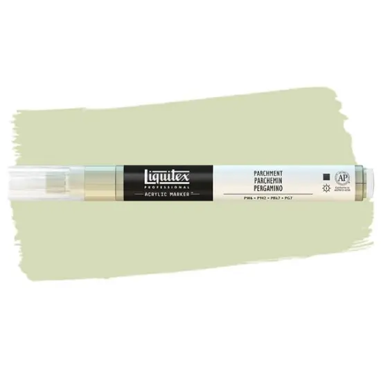 Liquitex Professional Paint Marker Fine (2mm) - Parchment White {1}