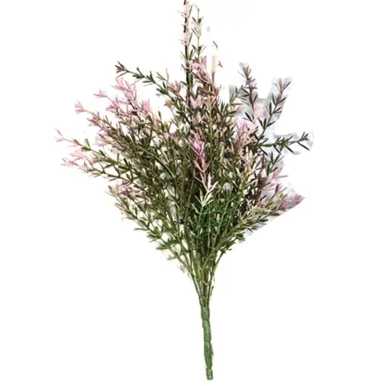 13" Lavender Asparagus Bush with Plastic Stem Ideal Accent for Any Table, Shelf or Centerpiece {1}