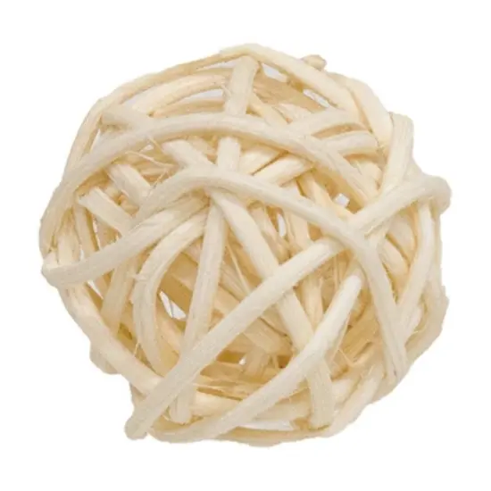 12-set Ivory Twiggy Rattan Balls 1.25" {1}