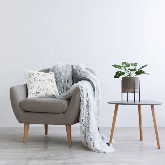 Botanical Sprigs Love Lives Decorative Printed Throw Pillow Design by Carol Robinson, 18 x 7 x 18 {2}